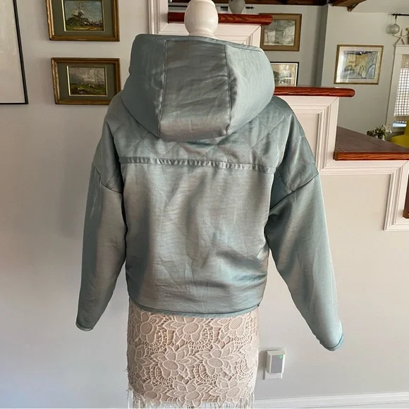 SATURDAY SUNDAY X Anthropologie Leona Reversible Sherpa Jacket XS - Picture 5 of 8